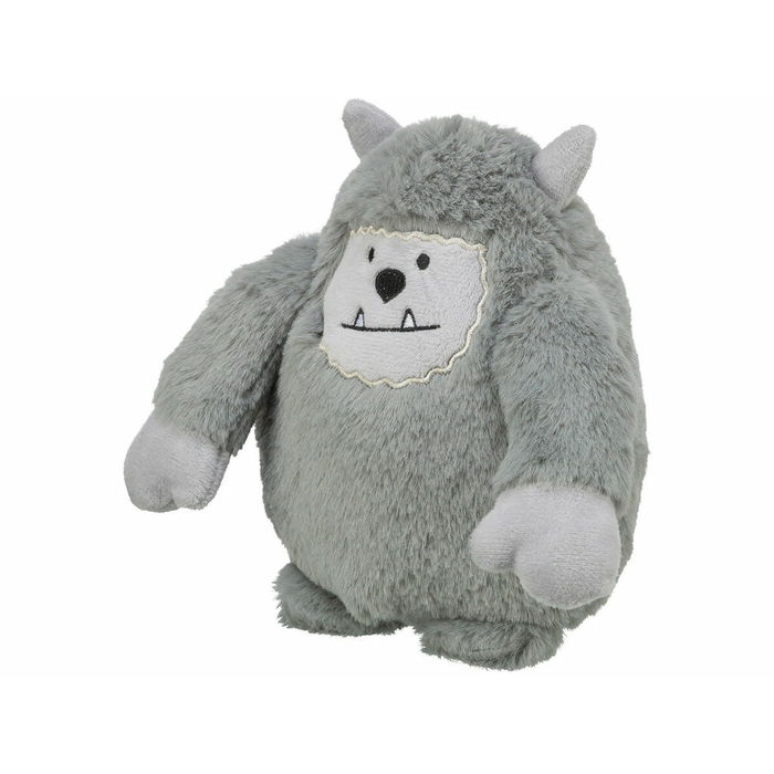 Peluche para perros Trixie Gris Poliéster Yeti 20 cm