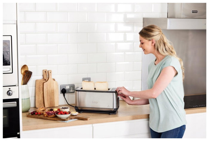 Ninja Foodi ST202EU Tostadora 3 en 1, Parrilla y Sandwichera