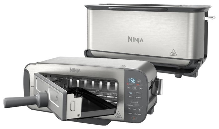 Ninja Foodi ST202EU Tostadora 3 en 1, Parrilla y Sandwichera
