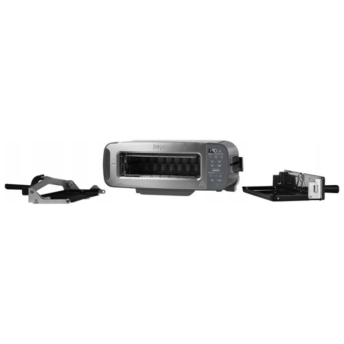 Ninja Foodi ST202EU Tostadora 3 en 1, Parrilla y Sandwichera