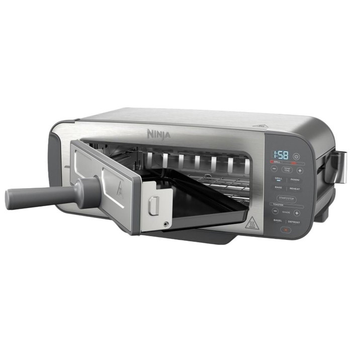 Ninja Foodi ST202EU Tostadora 3 en 1, Parrilla y Sandwichera