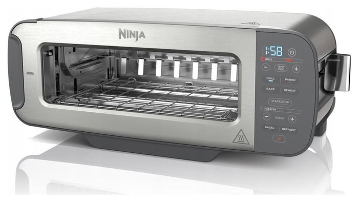 Ninja Foodi ST202EU Tostadora 3 en 1, Parrilla y Sandwichera