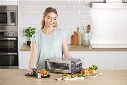 Ninja Foodi ST202EU Tostadora 3 en 1, Parrilla y Sandwichera