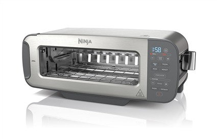 Ninja Foodi ST202EU Tostadora 3 en 1, Parrilla y Sandwichera
