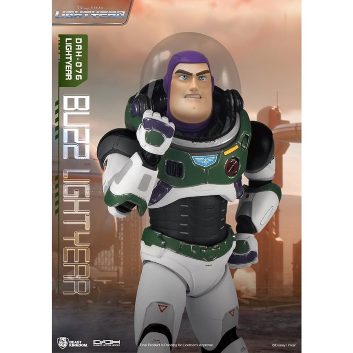 Beast Kingdom Figura Articulada Disney Lightyear 21 cm ABS y PVC con LED