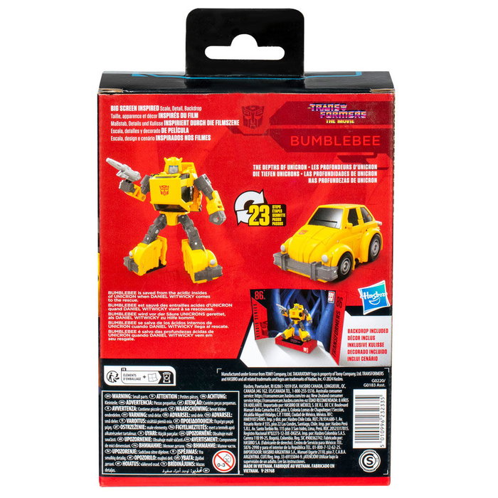 Hasbro Figura Bumblebee Studio Series Transformers 11cm Articulada Hasbro Figura Bumblebee Studio Series Transformers 11cm Articulada