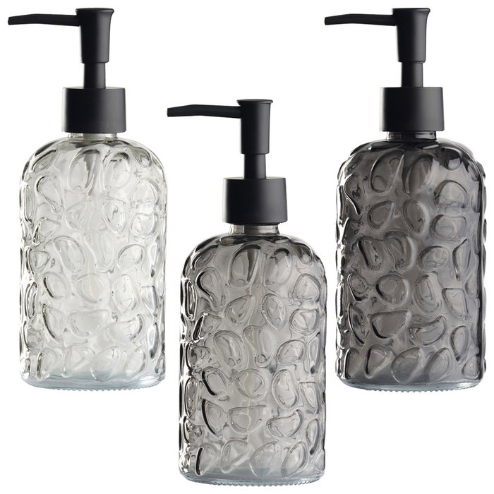 Day Dispensador de Jabón 400 Ml de Vidrio y Plástico con Colores Surtidos