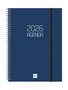 Finocam E10 742761026 Agenda 2026 Basic Opaque Semana Vista Horizontal Azul 155x212mm