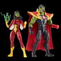 Hasbro Figuras Skrull Queen & Super Skrull Beyond Earth Mightiest Los Vengadores Avengers Marvel 15cm