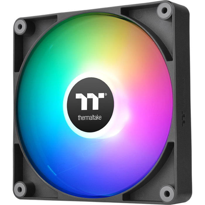 Thermaltake CT120 Reverse ARGB Pack de 2 Ventiladores de 120 mm Negro Thermaltake CT120 Reverse ARGB Pack de 2 Ventiladores de 120 mm Negro