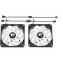 Thermaltake CT120 Reverse ARGB Pack de 2 Ventiladores de 120 mm Negro