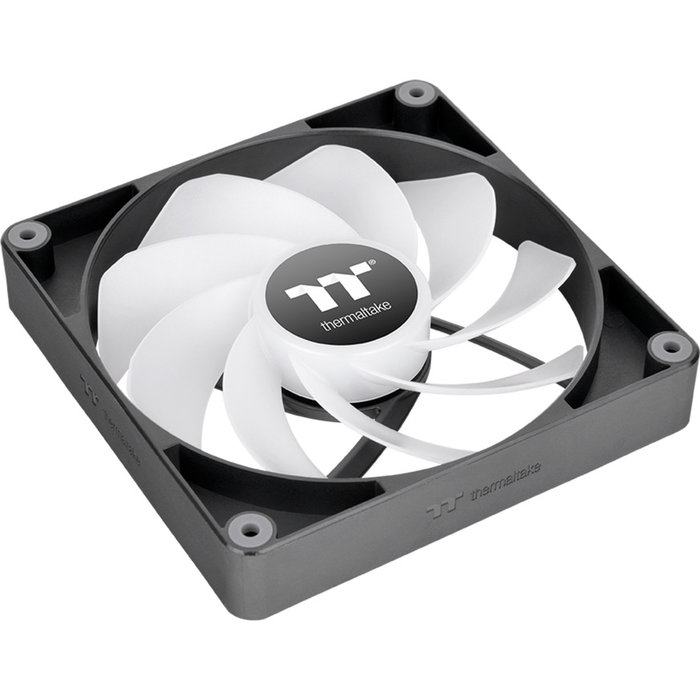 Thermaltake CT120 Reverse ARGB Ventilador de Carcasa 12 cm Negro (Pack de 2)