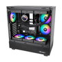 Thermaltake CT120 Reverse ARGB Ventilador de Carcasa 12 cm Negro (Pack de 2)