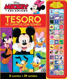 PI KIDS Tesoro de cuentos con sonido Mickey y sus amigos SD Treasury