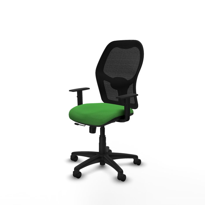 PIQUERAS Y CRESPO Silla de oficina Alocén Verde y Negro
