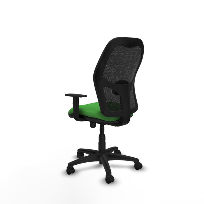 PIQUERAS Y CRESPO Silla de oficina Alocén Verde y Negro