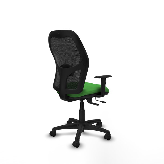 PIQUERAS Y CRESPO Silla de oficina Alocén Verde y Negro