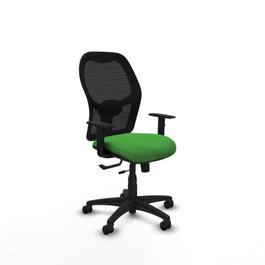 PIQUERAS Y CRESPO Silla de oficina Alocén Verde y Negro