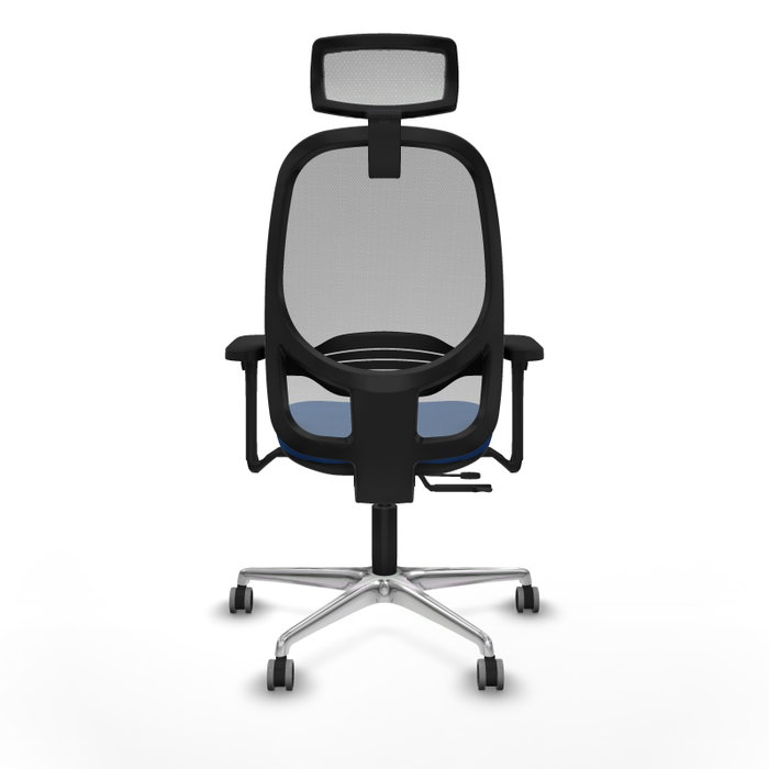 PIQUERAS Y CRESPO Silla de oficina Cilanco Azul y Gris PIQUERAS Y CRESPO Silla de oficina Cilanco Azul y Gris