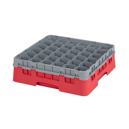 CAMBRO Cesta de lavado 36 comp. Rojo
