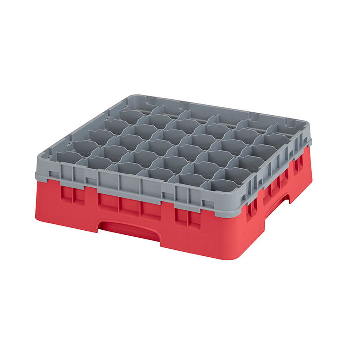 CAMBRO Cesta de lavado 36 comp. Rojo CAMBRO Cesta de lavado 36 comp. Rojo
