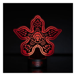 Stranger Things Laser Etched Lámpara Demogorgan