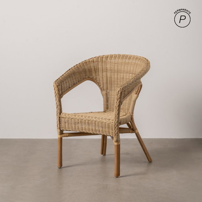 Silla Miel Ratán Salón 60 X 62 X 78 cm Silla Miel Ratán Salón 60 X 62 X 78 cm