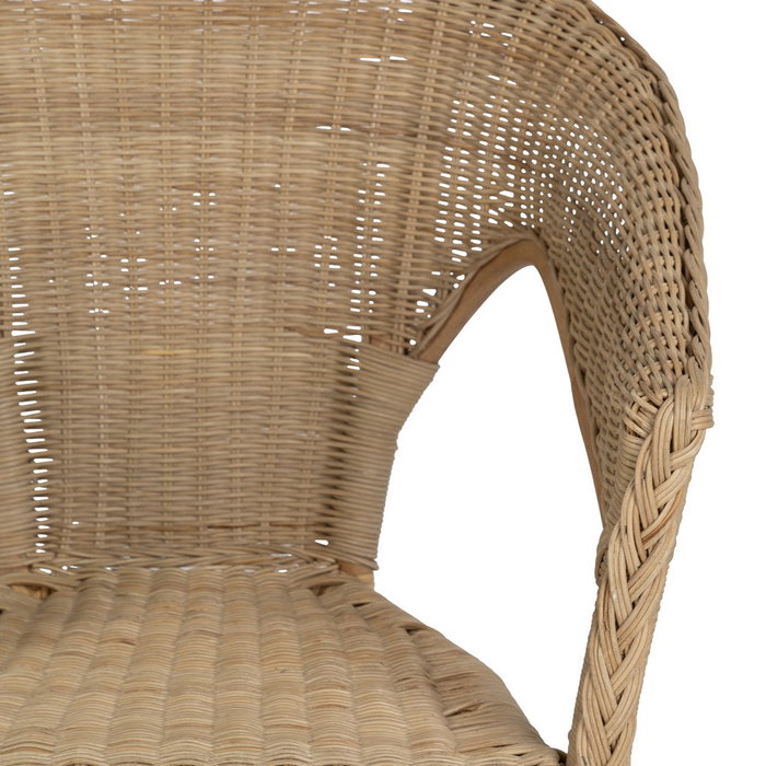 Silla Miel Ratán Salón 60 X 62 X 78 cm Silla Miel Ratán Salón 60 X 62 X 78 cm