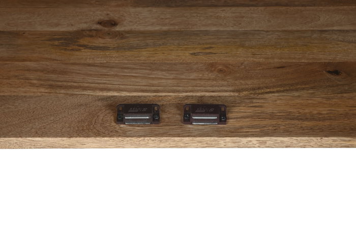Aparador Home ESPRIT Blanco Dorado Natural Madera 80 x 45 x 97 cm Aparador Home ESPRIT Blanco Dorado Natural Madera 80 x 45 x 97 cm