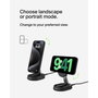 Belkin BoostCharge Pro Qi2 15W Cargador Magnético Convertible Negro