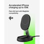 Belkin BoostCharge Pro Qi2 15W Cargador Magnético Convertible Negro
