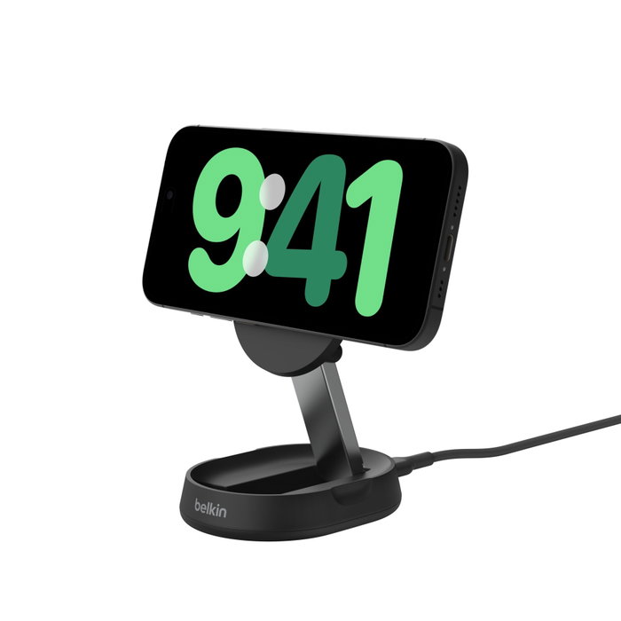 Belkin BoostCharge Pro Qi2 15W Cargador Magnético Convertible Negro Belkin BoostCharge Pro Qi2 15W Cargador Magnético Convertible Negro