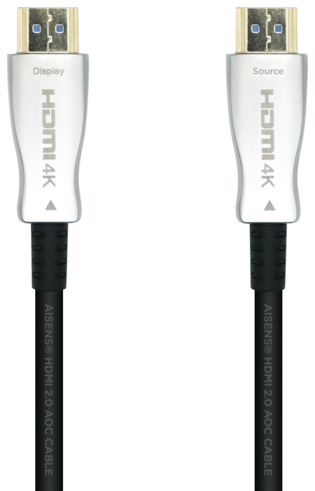 Aisens Cable HDMI V2.0 AOC Premium 4K@60Hz 15m Negro Aisens Cable HDMI V2.0 AOC Premium 4K@60Hz 15m Negro