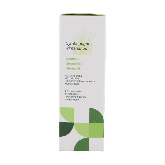 Terpenic Aceite Esencial de Citronela de Java Bio 10ml Terpenic Aceite Esencial de Citronela de Java Bio 10ml