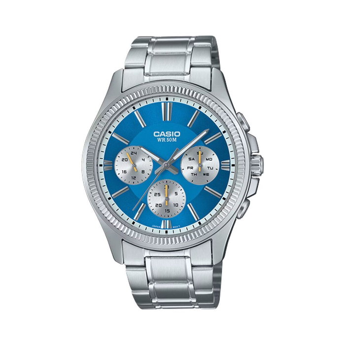 Casio MTP-1375PD para Hombre en Azul Oscuro