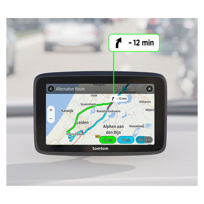 TomTom GO Classic GPS 5" 2ª Generación - Pantalla 7" Táctil, Mapas de Europa y América, 32 GB, WiFi, Bluetooth, Incluye Español