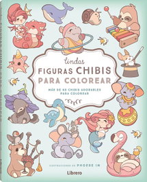 ILUSBOOKS, Lindas figuras chibi para colorear - Im A, Phoebe