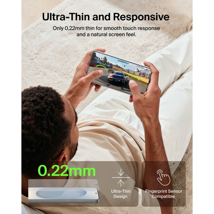 Belkin Titan SmartShield Glass Screen Guard para Samsung Galaxy S26