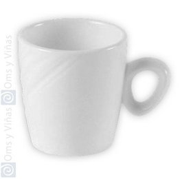 Organics Moca Taza 8.5 cl | Taza Apilable de Vajilla