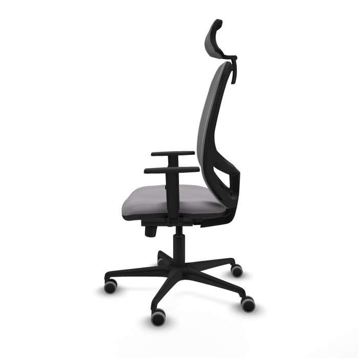 PIQUERAS Y CRESPO Silla de oficina Cilanco Gris con Mecanismo Sincro