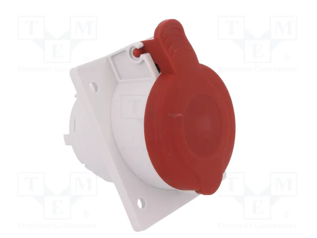 PAWBOL Conector de alimentación AC trifásico hembra 16A 400V 5 pines PAWBOL Conector de alimentación AC trifásico hembra 16A 400V 5 pines
