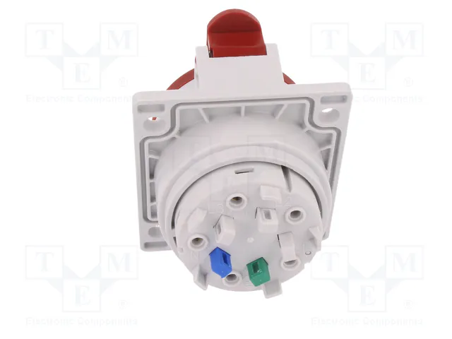 PAWBOL Conector de alimentación AC trifásico hembra 16A 400V 5 pines PAWBOL Conector de alimentación AC trifásico hembra 16A 400V 5 pines