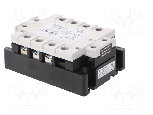 CARLO GAVAZZI RZ3A40A40 Relé de semiconductor trifásico 40A CARLO GAVAZZI RZ3A40A40 Relé de semiconductor trifásico 40A