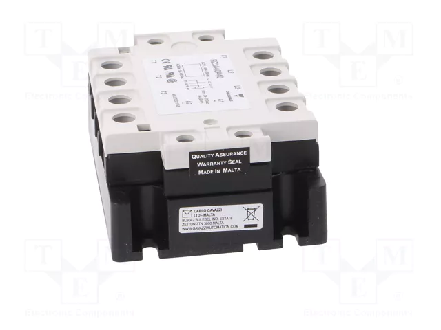 CARLO GAVAZZI RZ3A40A40 Relé de semiconductor trifásico 40A CARLO GAVAZZI RZ3A40A40 Relé de semiconductor trifásico 40A