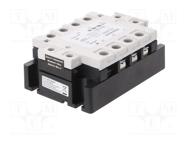 CARLO GAVAZZI RZ3A40A40 Relé de semiconductor trifásico 40A CARLO GAVAZZI RZ3A40A40 Relé de semiconductor trifásico 40A