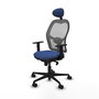 PIQUERAS Y CRESPO Silla de oficina Jorquera Sincro Azul marino/Gris