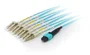 EQUIP Cable de fibra óptica trunk OM4 MTP a 4x LC 3m Cian