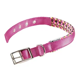 Ferplast Collar Daytona Fantasy C25 45 Rosa - Arnés para Perros Paseo 37-45 cm