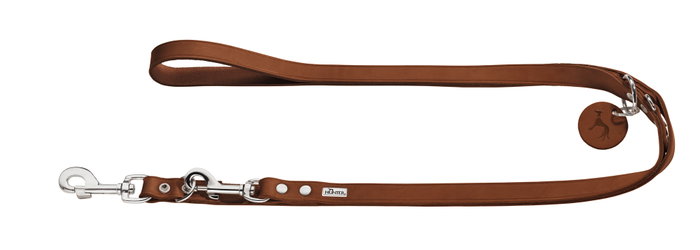 Hunter Correa Ajustable de Cuero 200 cm Marrón Cognac