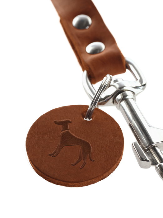 Hunter Correa Ajustable de Cuero 200 cm Marrón Cognac